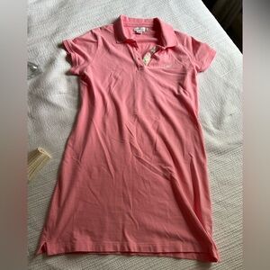 Vineyard vines pink cotton Polo Dress